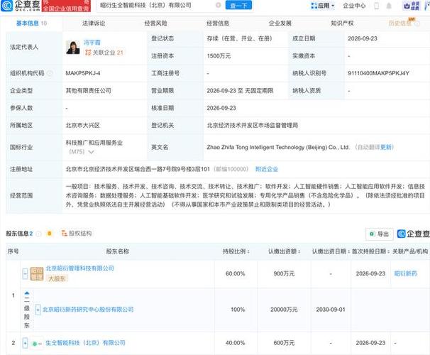 范围包含:人工智能硬件销售;人工智能应用软件开发;信息技术咨询服务